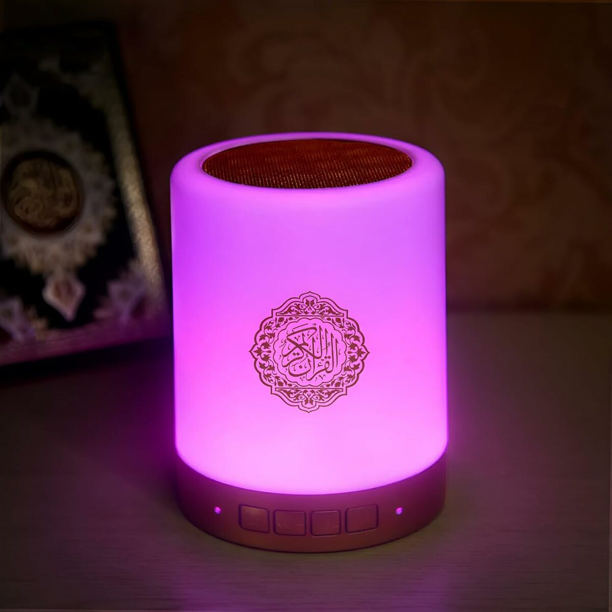 HOUMT Quran Speaker, Touch Lamp Bluetooth Quran