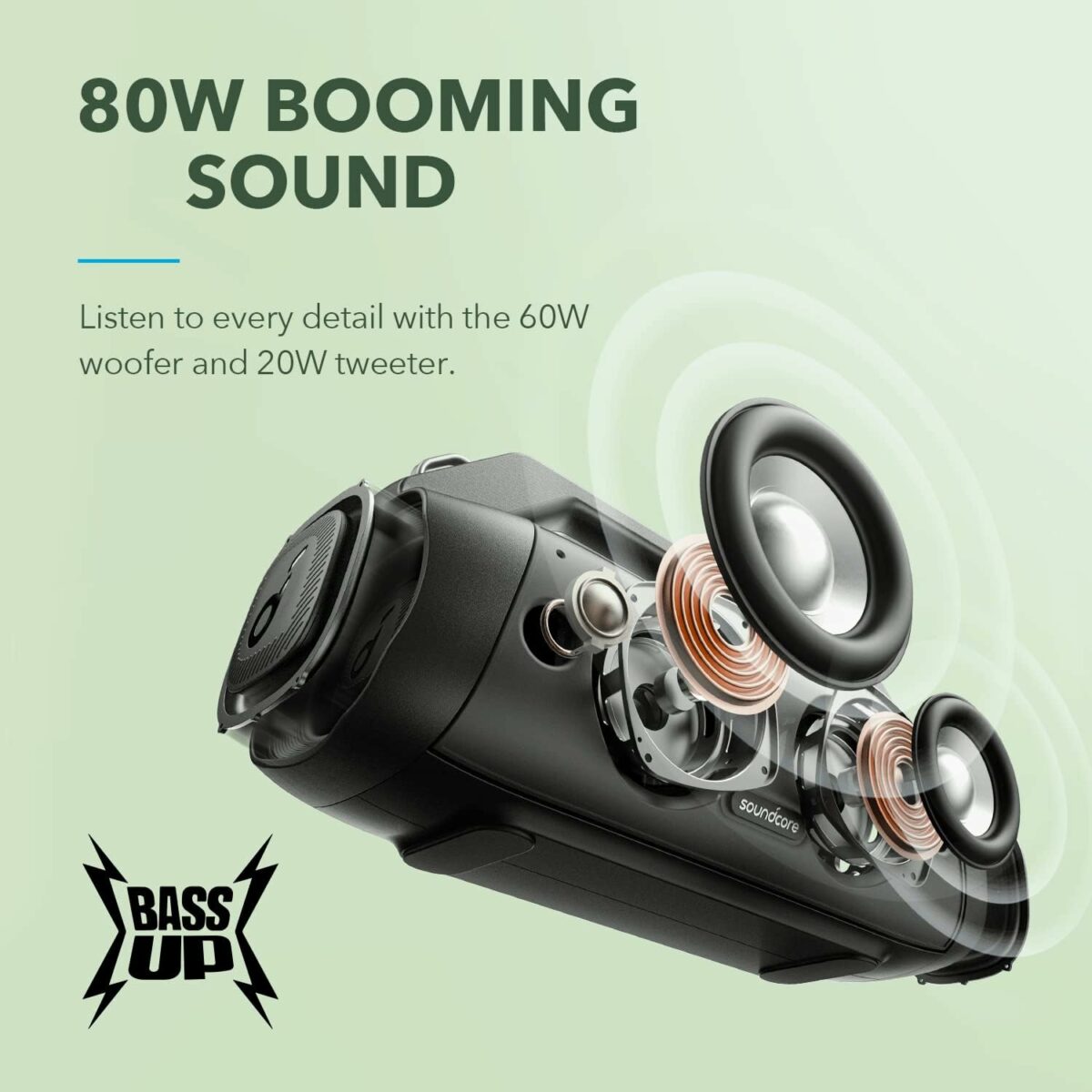 soundcore Anker Motion Boom Plus Outdoor Speaker