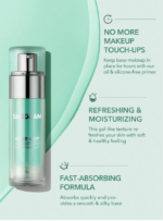 ⁦SHEGLAM Good Grip Hydrating Primer Oil Control Moisturizing Primer Gel Smooth Fine Lines Oil And Silicone-Free Face Primer Black Friday Winter Summer Primer⁩ - الصورة ⁦3⁩