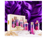 Estiara Passion Secret Rouge Bath & Body Beauty Skincare 3 Piece Gift Set Purple - Secret Rouge Body Lotion 350ML - Secret Rouge Shower Gel 350ML - Secret Rouge Natural French Fragrance Mist 250ML