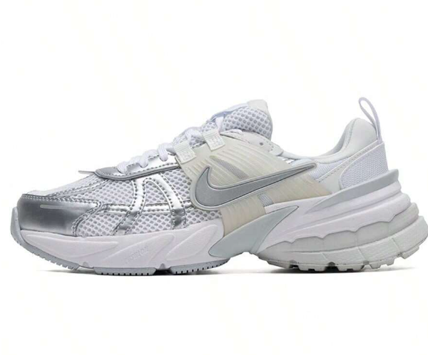 Nike أحذية رياضية صيفية جديدة عام 2024 طراز V2K للنساء بتصميم كاجوال مرتاح للغاية FD0736-104