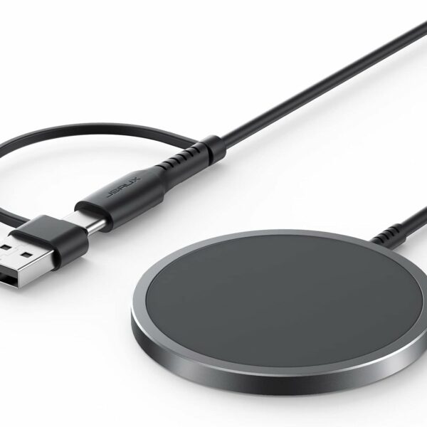 JSAUX Magnetic Wireless Charger Compatible with Mag-Safe Charger