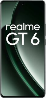 realme GT 6 5G Dual SIM 12GB + 256GB (Razor Green) - International Version