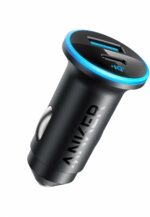 Anker USB C Car Charger Adapter, 52.5W Cigarette Lighter USB Charger, 323 Car Charger with 30W PowerIQ 3.0 Fast Charging for iPhone 16//15/14 Series, Samsung, Huawei, Xiaomi, Redmi, Vivo, Oppo