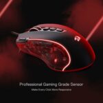 Redragon, Predator Wired Gaming Mouse, Black, M612-Rgb