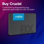 Crucial ct1000bx500ssd1 1tb bx500 2.5-inch serial ata 3d nand internal solid state drive, black