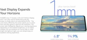 HUAWEI nova 11i SmartPhone, 6.8"