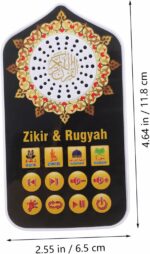 SAFIGLE Quran Speaker Quran Player Shine Arabic Plastic Recitation Pray Player