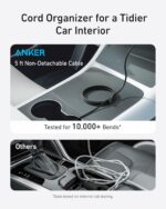 Anker MagSafe Wireless Car Charger Compatible, MagGo Fast 15W Car