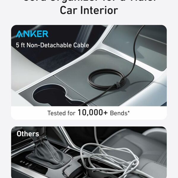 Anker MagSafe Wireless Car Charger Compatible, MagGo Fast 15W Car