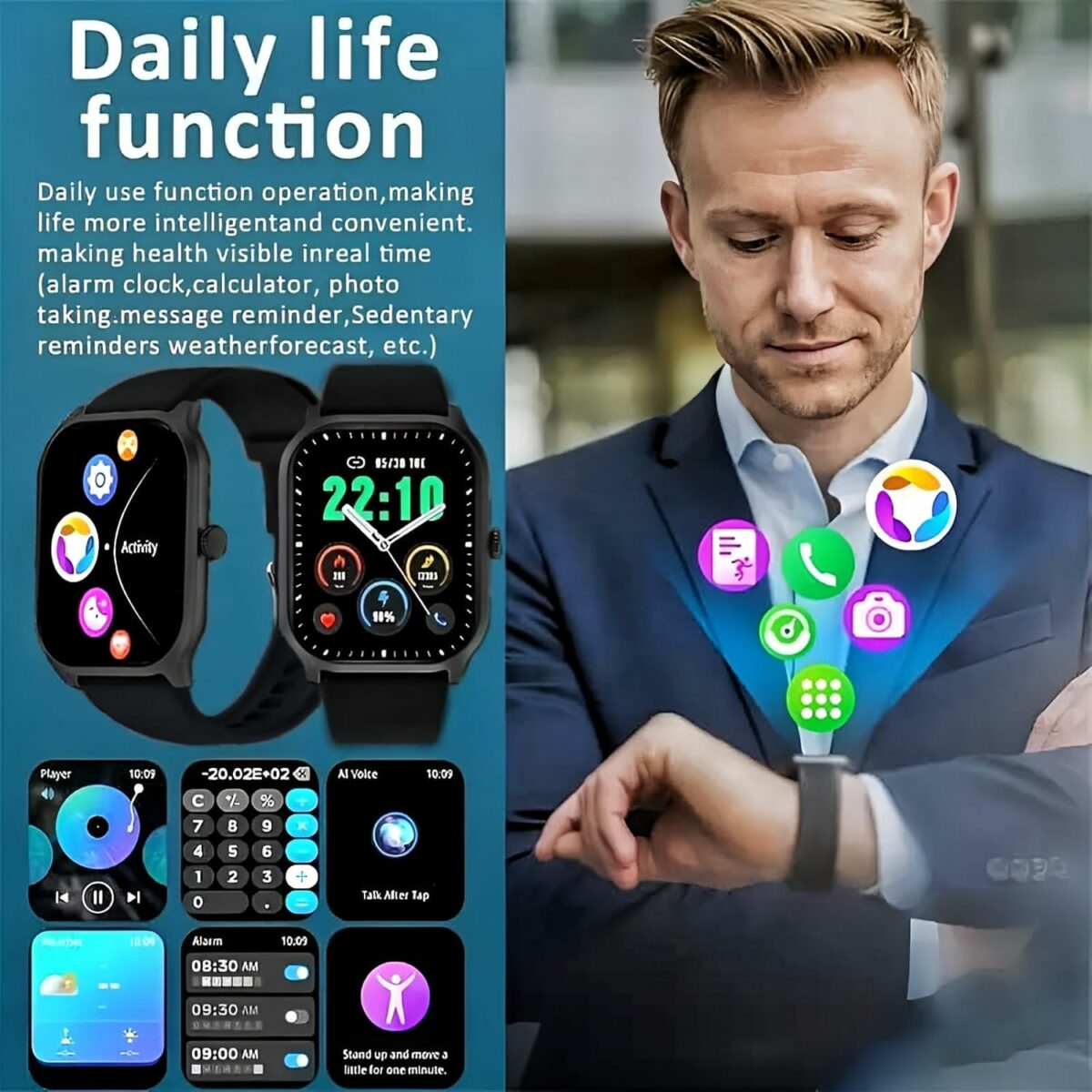 Smart Watch For Women Men