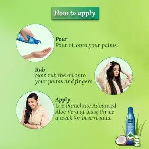 زيت للشعر بخلاصة صبار الالوفيرا وجوز الهند من باراشوت ادفانسد، 150 مل 2 زيت للشعر بخلاصة صبار الالوفيرا وجوز الهند من باراشوت ادفانسد، 150 مل