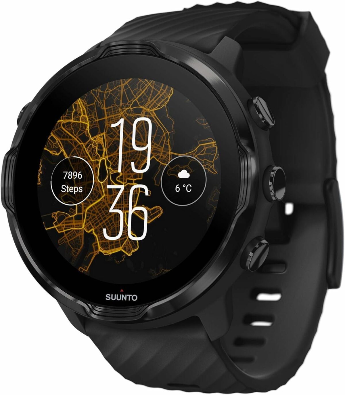 SUUNTO 7 GPS Sports Smart Watch, Black