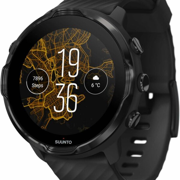 SUUNTO 7 GPS Sports Smart Watch, Black