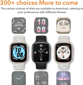 HONOR WATCH 4 SmartWatch, Bluetooth Calling, 1.75 inch AMOLED, GPS, 14 Days Standy, Spo2, Heart Rate and Stress Monitor, 5ATM, Compatible with Android and iOS, Black