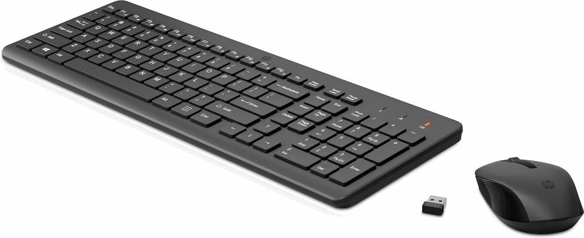 HP 330 Wireless Black Keyboard and Mouse