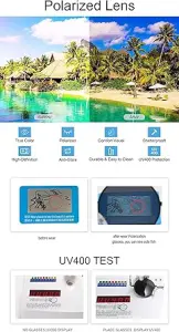 نظارة شمسية مستقطبة للرجال والنساء من جوكسيجو بحماية من الاشعة فوق البنفسجية 400 - اطار معدني كلاسيكي دائري ريترو 6 نظارة شمسية مستقطبة للرجال والنساء من جوكسيجو بحماية من الاشعة فوق البنفسجية 400 - اطار معدني كلاسيكي دائري ريترو