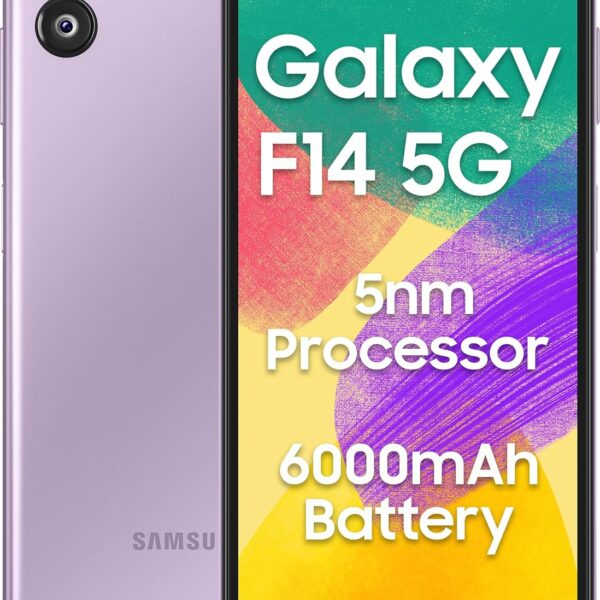 SAMSUNG GALAXY F14 5G 6GB RAM 128GB STORAGE (Purple)