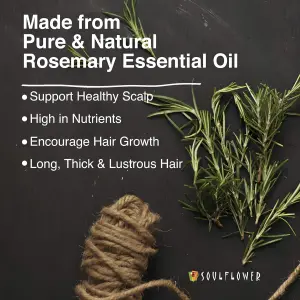 زيت الخروع واكليل الجبل لتحفيز نمو الشعر من سول فلاور، يغذي الشعر ويقلل من تساقطه - زيت شعر عضوي ونقي 100% وطبيعي معصور على البارد، ايكوسيرت كوسموس اورجانيك، 200 مل. 6 زيت الخروع واكليل الجبل لتحفيز نمو الشعر من سول فلاور، يغذي الشعر ويقلل من تساقطه - زيت شعر عضوي ونقي 100% وطبيعي معصور على البارد، ايكوسيرت كوسموس اورجانيك، 200 مل.