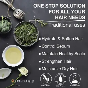 زيت الخروع واكليل الجبل لتحفيز نمو الشعر من سول فلاور، يغذي الشعر ويقلل من تساقطه - زيت شعر عضوي ونقي 100% وطبيعي معصور على البارد، ايكوسيرت كوسموس اورجانيك، 200 مل. 7 زيت الخروع واكليل الجبل لتحفيز نمو الشعر من سول فلاور، يغذي الشعر ويقلل من تساقطه - زيت شعر عضوي ونقي 100% وطبيعي معصور على البارد، ايكوسيرت كوسموس اورجانيك، 200 مل.