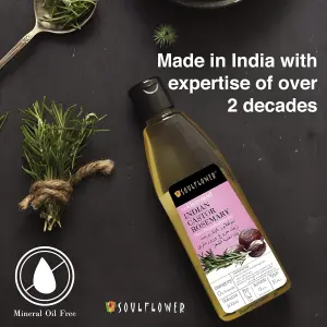 زيت الخروع واكليل الجبل لتحفيز نمو الشعر من سول فلاور، يغذي الشعر ويقلل من تساقطه - زيت شعر عضوي ونقي 100% وطبيعي معصور على البارد، ايكوسيرت كوسموس اورجانيك، 200 مل. 9 زيت الخروع واكليل الجبل لتحفيز نمو الشعر من سول فلاور، يغذي الشعر ويقلل من تساقطه - زيت شعر عضوي ونقي 100% وطبيعي معصور على البارد، ايكوسيرت كوسموس اورجانيك، 200 مل.