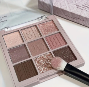 مجموعة ظلال عيون مكونة من 9 ألوان بتأثير مخملي مطفي ولامع بألوان بنية وتارو وشاي الحليب ووردي فاتح وأرجواني، مقاومة للماء وتدوم طويلاً 3 مجموعة ظلال عيون مكونة من 9 ألوان بتأثير مخملي مطفي ولامع بألوان بنية وتارو وشاي الحليب ووردي فاتح وأرجواني، مقاومة للماء وتدوم طويلاً