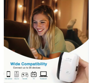 موسع إشارة WiFi N300 هو جهاز ممتاز لتوسيع نطاق شبكة Wi-Fi
