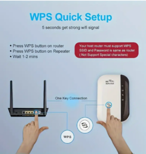 موسع إشارة WiFi N300 هو جهاز ممتاز لتوسيع نطاق شبكة Wi-Fi