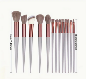 13 قطعة فرشاة مكياج ناعمة، لدمج الأساس، تطبيق ظل العيون، أدوات تجميل 3 ر13 قطعة فرشاة مكياج ناعمة، لدمج الأساس، تطبيق ظل العيون، أدوات تجميل كابوكي للدمج