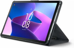 Lenovo Tab M10 3rd Gen, Wifi and 4G LTE Calling with Folio Case and Protective Film, 10.1" WUXGA (1920x1200) touch display, Unisoc T610 Processor, 4GB RAM , 64GB Storage, Storm Grey - [ZAAF0058AE]