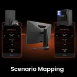 BenQ Mobiuz EX2710Q 27 Inch QHD 1440p IPS 165Hz Gaming Computer Monitor with 2.1ch Speaker and Subwoofer, Gaming Color Optimizer, Freesync Premium, Light Tuner, Eye-Care Tech and Height Adjustable