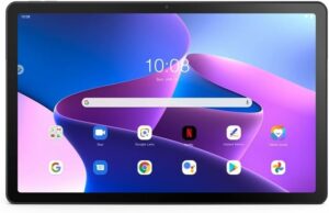 Lenovo Tab M10 3rd Gen, Wifi and 4G LTE Calling with Folio Case and Protective Film, 10.1" WUXGA (1920x1200) touch display, Unisoc T610 Processor, 4GB RAM , 64GB Storage, Storm Grey - [ZAAF0058AE]