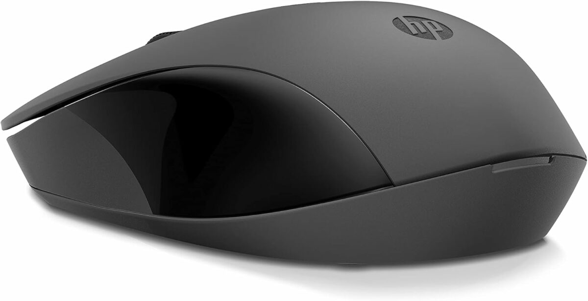 HP 150 – Wireless Mouse (3 Buttons, Ergonomic, USB-A, 2.4 GHz), Black