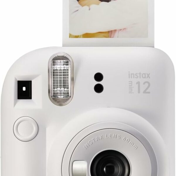 Fujifilm Instax Mini 12 Instant Camera - Clay White