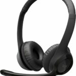 سماعة رأس سلكية Logitech H390 للكمبيوتر الشخصي/الكمبيوتر المحمول، سماعات رأس ستيريو مع ميكروفون لإلغاء الضوضاء، USB-A، عناصر تحكم مدمجة، تعمل مع Chromebook - أسود - Logitech H390 Wired Headset for PC/Laptop, Stereo Headphones with Noise Cancelling Microphone, USB-A, In-Line Controls, Works with Chromebook - Black