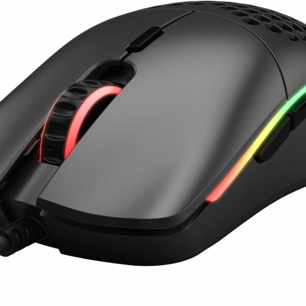 Glorious Gaming Mouse - Model O 67 g Superlight Honeycomb Mouse, Matte Black Mouse, USB Gaming Mouse