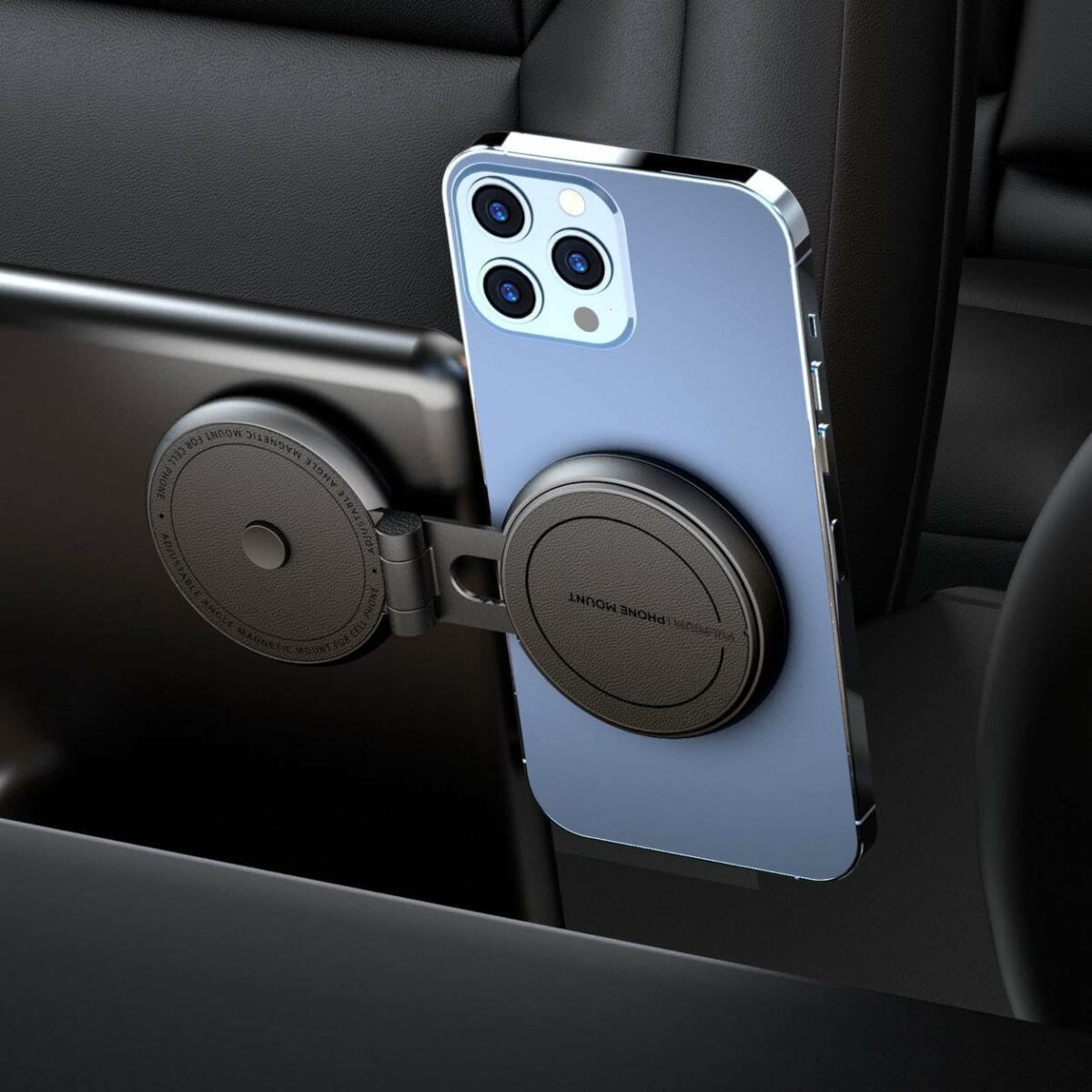 GTSOL Car Phone Holder, Tesla Mount, Foldable Magnetic