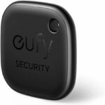 eufy Security SmartTrack Link (Black, 1-Pack), Android not Supported, Works with Apple Find My (iOS only), Key Finder, Bluetooth Tracker for Earbuds and Luggage, Phone Finder, Water Resistant