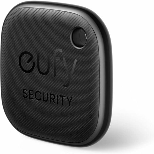 eufy Security SmartTrack Link (Black, 1-Pack), Android not Supported, Works with Apple Find My (iOS only), Key Finder, Bluetooth Tracker for Earbuds and Luggage, Phone Finder, Water Resistant