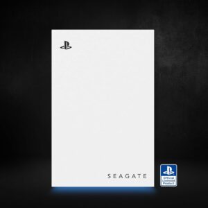 Seagate Game Drive for PS4/PS5, 5 TB, External HDD, 2.5", USB 3.0, Officially Licensed, Blue LED, inkl 2 veckors Playstation+ (STLV5000202)