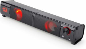 Redragon GS550 Orpheus PC Gaming Speakers, 2.0 Channel Stereo Desktop Computer Sound Bar