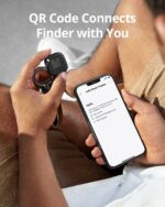 eufy Security SmartTrack Link (Black, 1-Pack), Android not Supported, Works with Apple Find My (iOS only), Key Finder, Bluetooth Tracker for Earbuds and Luggage, Phone Finder, Water Resistant