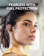 soundcore Sport X20 by Anker, True-Wireless Workout Earbuds, Rotatable and Extendable Ear Hooks, Noise Cancelling, Deep Bass, IP68 Waterproof, Sweatproof, Dustproof, 48H Play, Sport Earbuds