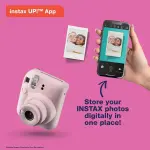 Fujifilm Instax Mini 12 Instant Camera - Clay White
