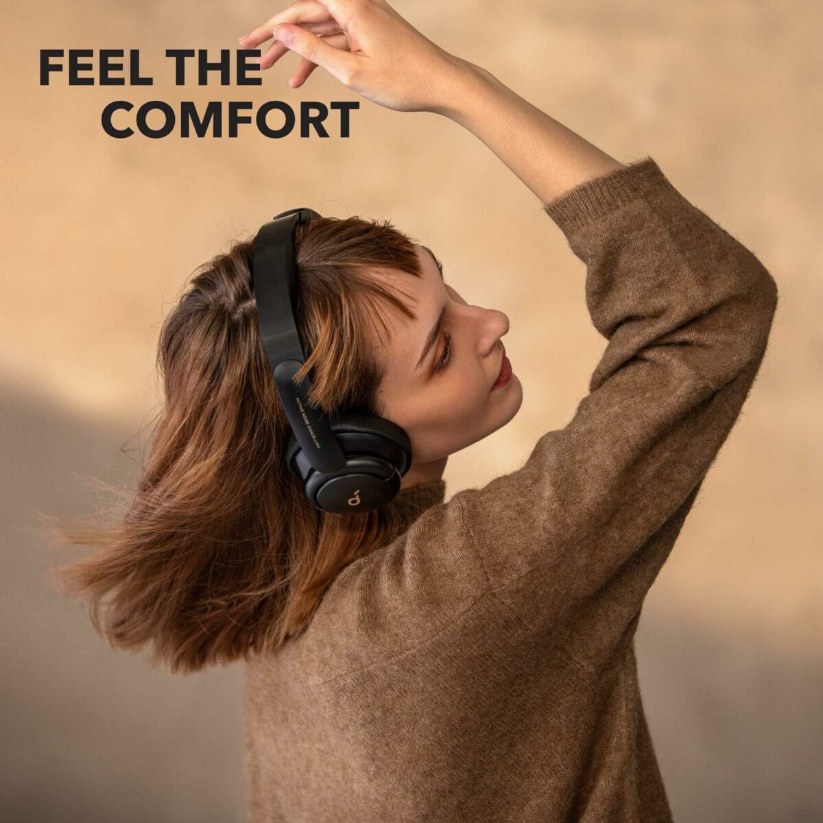 Soundcore by Anker Life Q30 Hybrid Active Noise Cancelling Headphones with Multiple Modes, Hi-Res Sound, Custom EQ via App, 50H Playtime, Comfortable Fit, Bluetooth, Multipoint Connection