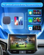 Carlinkit Android 13 Ai Box, Ultra Series, Most Powerful Multimedia Adapter with 8+128GB Qualcomm 6125, Built-in CarPlay/Android Auto/Google Play Store, Only Fit for Wired CarPlay Cars