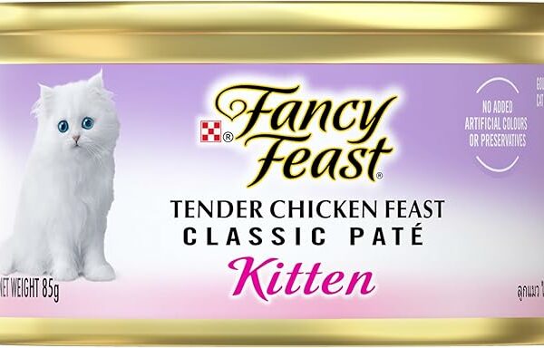 FANCY FEAST Tender فانسي فيست طعام ويت كيتن بنكهة الدجاج الكلاسيكية