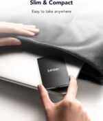 Lexar SL500 External SSD 1TB, USB3.2 Gen2x2 Portable SSD, PSSD up to 2000MB/s Read, 1800MB/s Write, External Solid State Drive with Metal Design, DataShieldTM 256-bit AES Encryption(LSL500X001T-RNBNG)