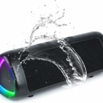مكبر صوت محمول بتقنية البلوتوث من Baytion، مكبر صوت لاسلكي محمول مقاوم للماء بدرجة IPX5 | TWS Paring | BT5.3 | صوت عالي الدقة | وقت تشغيل يصل إلى 24 ساعة | تصميم ممتاز | عرض ضوئي ديناميكي، للحفلات والألعاب والأفلام والأنشطة الخارجية - Baytion Portable Bluetooth Speaker, Portable Wireless Speaker with IPX5 Waterproof|TWS Paring|BT5.3|HD Sound|Up to 24H Playtime|Premium Design| Beat-Dynamic Light Show, for Party,Games,Movies,Outdoor