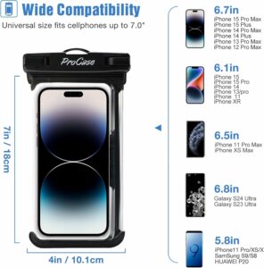 ProCase Waterproof Phone Pouch Case Dry Bag